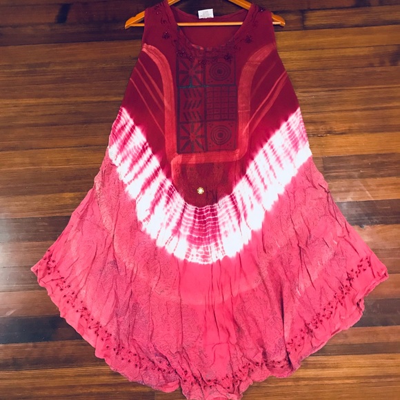 Shore line boho sundress - Picture 2 of 8